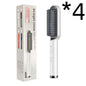New 2 In 1 Hair Straightener Hot Comb Negative Ion Curling Tong Dual-purpose Electric Hairbrush