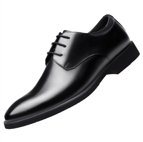 Mazefeng Men's Leather Shoes, Casual Top-Quality Oxfords, Genuine Leather Dress Shoes for Business and Formal Occasions, Plus Size Wedding Shoes in Size 44.
