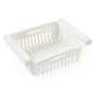 Telescopic Refrigerator Storage Basket, Drawer Storage Rack, Freshness Preservation Box, Freezing Box Storage Organizer.