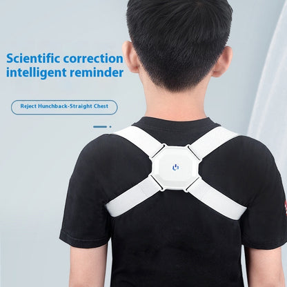 Adjustable Smart Posture Corrector for Kids and Adults, Ideal for Back Correction and Hunchback Support. Belts Real-time Posture Assessment Training