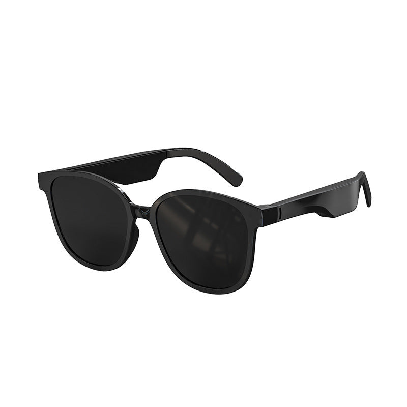 Sports Waterproof Running Smart Bluetooth Sunglasses, compatible with Apple.
