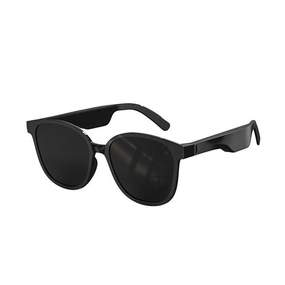 Sports Waterproof Running Smart Bluetooth Sunglasses, compatible with Apple.