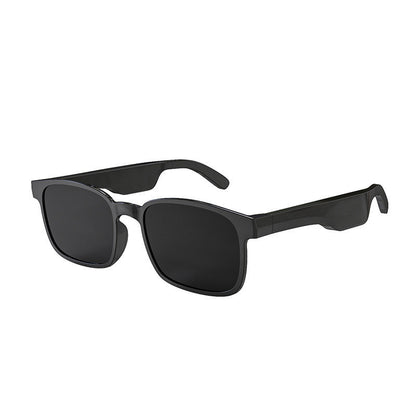 Sports Waterproof Running Smart Bluetooth Sunglasses, compatible with Apple.