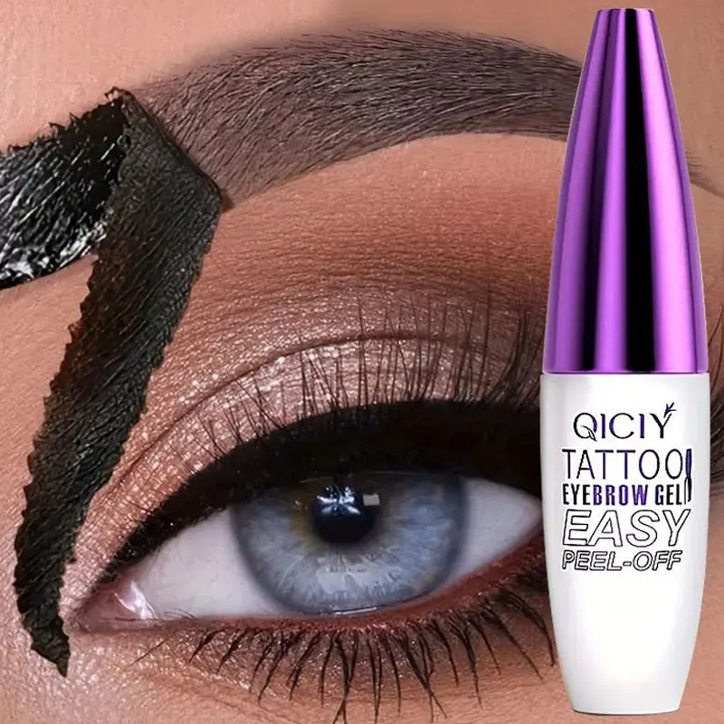 Tattoo Easy Peel-Off Eyebrow Gel Cream offers various types that are long-lasting, smudge-proof, sweat-resistant, and waterproof, making it a reliable choice for cosmetics.