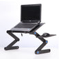 Laptop Table Stand with Adjustable Folding Ergonomic Design Stand Notebook Desk for Ultrabook Netbook or Tablet with Mouse Pad