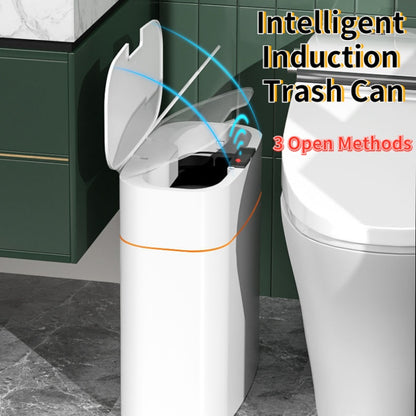 Smart Trash can with lid for bedroom, living room or Kitchen or use it as storage box.