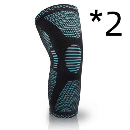 Knitted Sports Knee Pads for Active Use