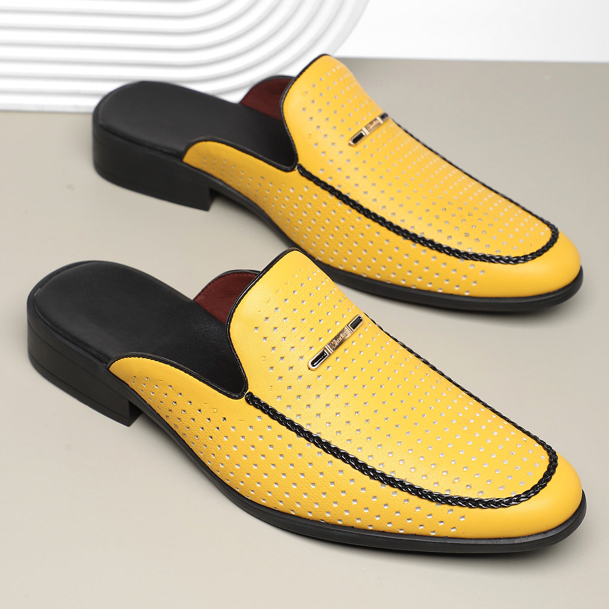 Breathable Heel-free Sandals Slip-on Lofters Men's