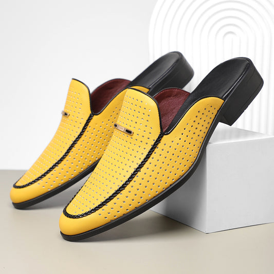 Breathable Heel-free Sandals Slip-on Lofters Men's