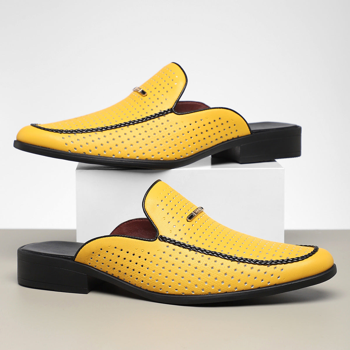 Breathable Heel-free Sandals Slip-on Lofters Men's