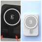 Mini Fast-Charging Magnetic Wireless Power Bank, 5000mAh, Portable.