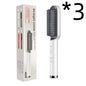 New 2 In 1 Hair Straightener Hot Comb Negative Ion Curling Tong Dual-purpose Electric Hairbrush