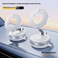 Magnetic Phone Holder with Vacuum Suction Foldable Adjustable Car Mount Magnetic Bracket Suction Nonslip for Busy Commuters