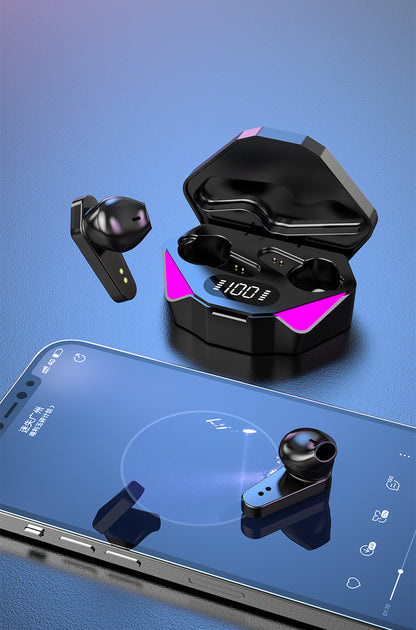 Wireless Gaming Headphones No Delay Noise Reduction Bluetooth Earphones HIFI Sound E-Sport Game Headset with Mic