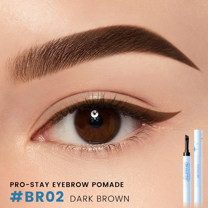 2-in-1 3D Eyebrow Gel Cream and Eyeliner Pencil, available in 3 waterproof, long-lasting colors. Eyebrow Pomade Enhancers Makeup Cosmetics