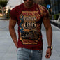 Oversized Retro Short-Sleeve Clothing for Men
