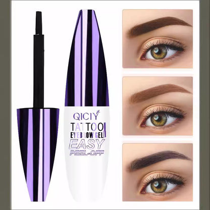 Tattoo Easy Peel-Off Eyebrow Gel Cream offers various types that are long-lasting, smudge-proof, sweat-resistant, and waterproof, making it a reliable choice for cosmetics.