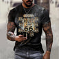 Oversized Retro Short-Sleeve Clothing for Men