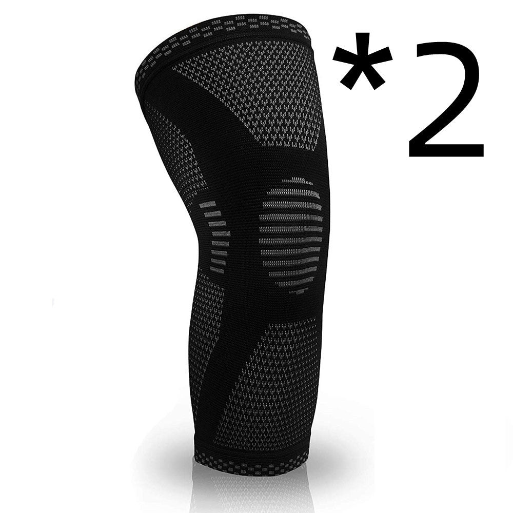 Knitted Sports Knee Pads for Active Use