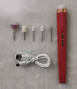 5in1 Manicure Machine Set Electric Nail Drill Polisher Cordless USB Rechargeable with LED Cutters Mill for Manicure Pedicure Accessor
