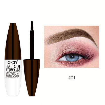 Tattoo Easy Peel-Off Eyebrow Gel Cream offers various types that are long-lasting, smudge-proof, sweat-resistant, and waterproof, making it a reliable choice for cosmetics.