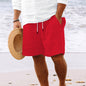 Striped Print Shorts with a Drawstring for a Stylish Summer Look. Casual Clothing for Men