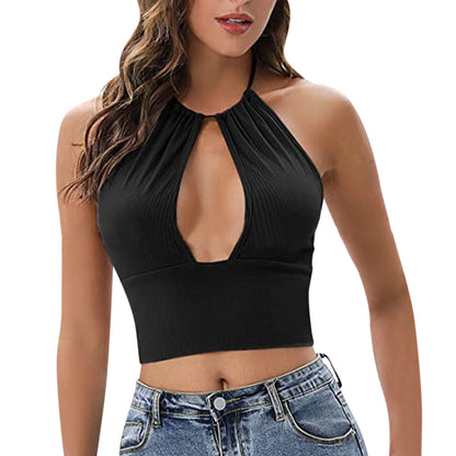 Camisole Halter Vest for Women - Sexy Summer Hollow Tops
