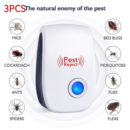 Ultrasonic Electronic Mosquito Killer, Household Children's Insect Repeller, Mini Mouse Repeller