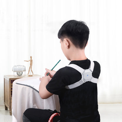 Adjustable Smart Posture Corrector for Kids and Adults, Ideal for Back Correction and Hunchback Support. Belts Real-time Posture Assessment Training