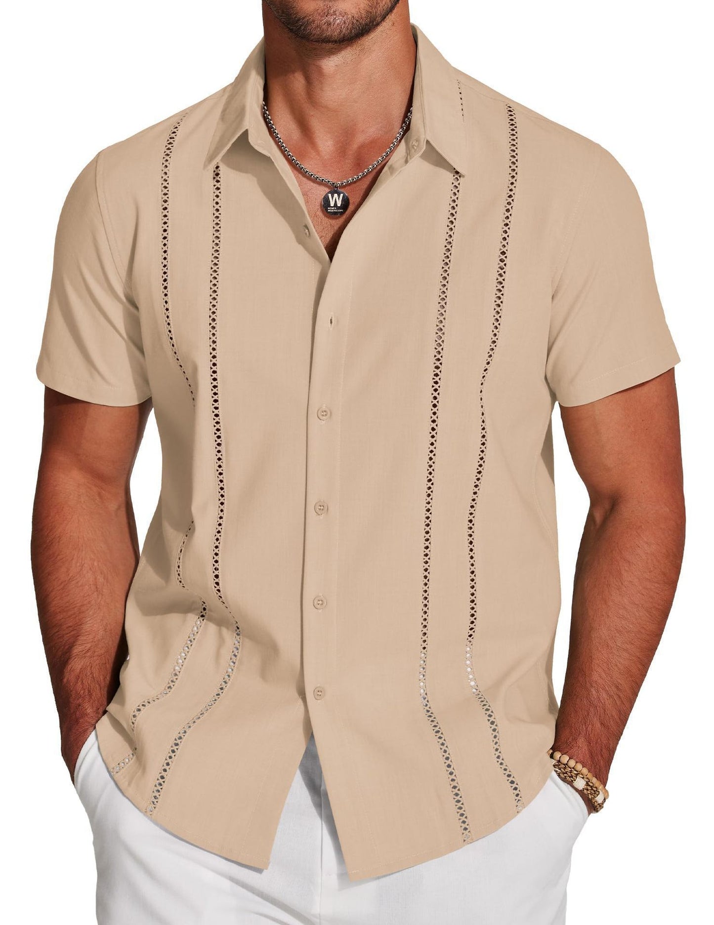 Trendy Wild Hawaiian Holiday Men's Lapel Shirt