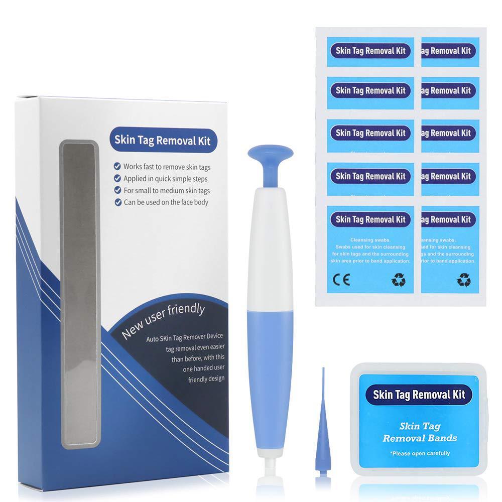 Skin Tag Removal Kit Home Use Mole Wart Remover Micro Band Skin Tag Treatment Tool Easy to Clean Skin Care Tool