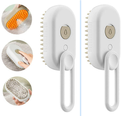 Cat Steam Brush, Steamy Dog Brush, 3-in-1 Electric Spray Cat Hairbrushes for Massage, Pet Grooming Comb, Hair Removal Combs, Pet Products.