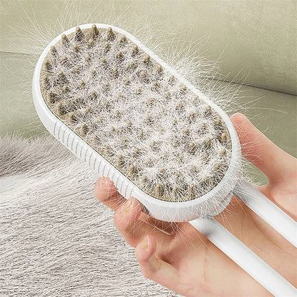 Cat Steam Brush, Steamy Dog Brush, 3-in-1 Electric Spray Cat Hairbrushes for Massage, Pet Grooming Comb, Hair Removal Combs, Pet Products.