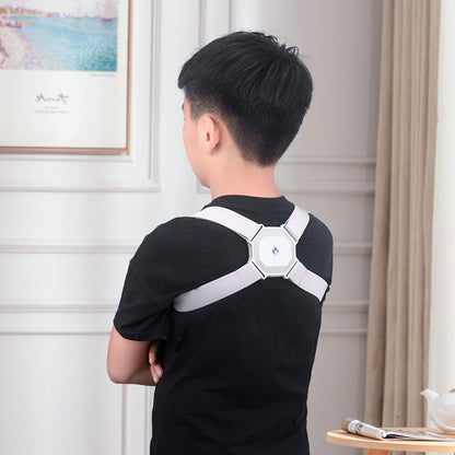Adjustable Smart Posture Corrector for Kids and Adults, Ideal for Back Correction and Hunchback Support. Belts Real-time Posture Assessment Training